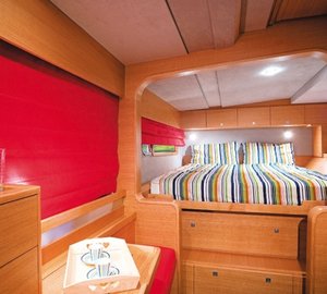 Catana 50 cabin view