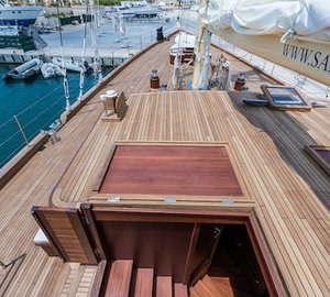 Charter yacht CHRONOS by ARK Yachts - deck