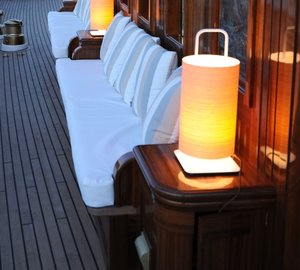 Classic Sailing Yacht XARIFA -  Port Side Seating