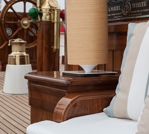 Classic Sailing Yacht XARIFA -  Seating detail