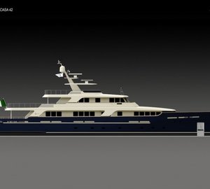 Codecasa 42 metre Vintage Series Motor Yacht Hull F73