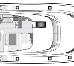 DAMRAK II - Layout Flybridge