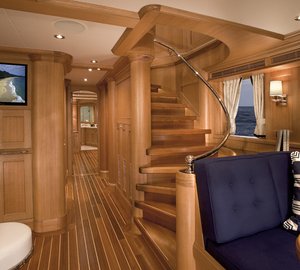 Details of the interior - Miss Lisa Expedition Yacht
