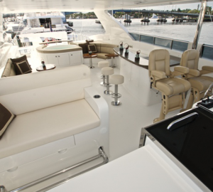 Donna Marie luxury superyacht exterior spaces