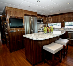 Donna Marie superyacht - Galley