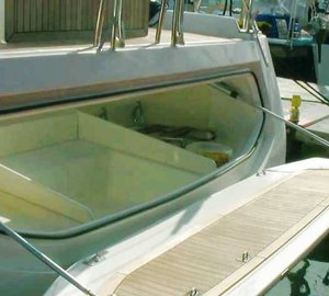 Dufour525- aft view