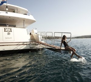 E&E Charter Yacht Swim Platform