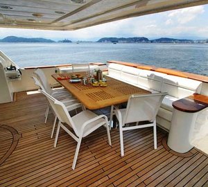 Eagles Nest -  Aft deck dining