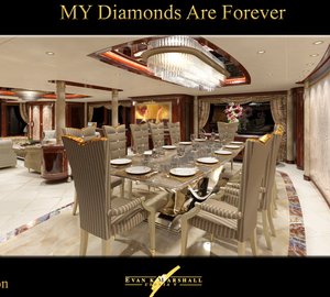 FB253 Diamonds Are Forever Superyacht Main salon