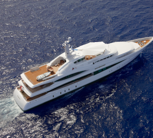 Feadship Super Yacht Lady Christine - Birds View