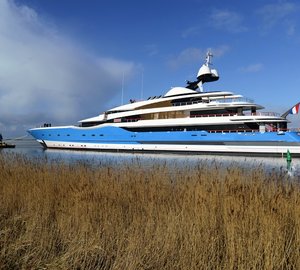 Feadship launch superyacht PROJECT DREAM