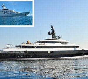 Feadship superyacht FALCON LAIR before and after refit at Compositeworks