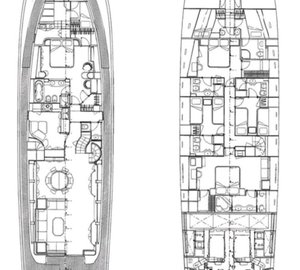 Ferretti Motor Yacht IMAGINE - Layout