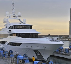 Formosa superyacht on the water