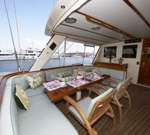 GALILEO G - Dining on deck