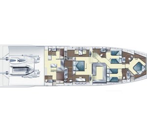 GOGAMIGOGA - Lower Deck Plan