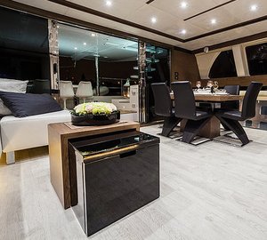GRACE yacht - Saloon