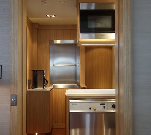 Galley - Motoryacht Exuma -  photo courtesy of Perini Navi