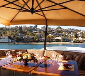 Golden Boy II Aft Dining