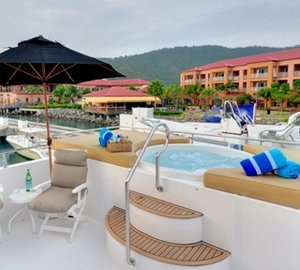 Golden Times Spa Pool Sunpads
