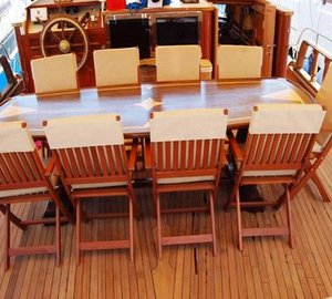 Gulet Albatros F Alfresco Dining