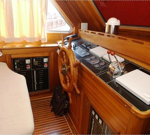 Gulet Blue Capricorn -  Wheelhouse