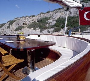 Gulet Eylul Deniz II (aka ED II) -  Al Fresco Dining