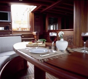 Gulet Eylul Deniz II (aka ED II) -  Interior Dining