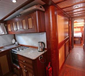 Gulet HAYAL 62 -  Galley and Hallway