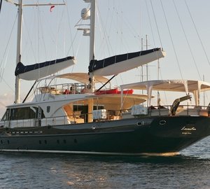 Gulet Levantin -  Aft View