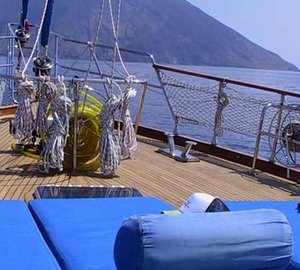 Gulet REX SICILIAE I -  Foredeck