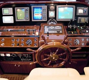 Gulet TROIA - Wheelhouse