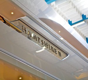 Hampshire II Yacht at her launch by Feadship