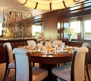 Heesen Motor yacht BLIND DATE Dining