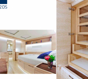 Hevea superyacht - cabin