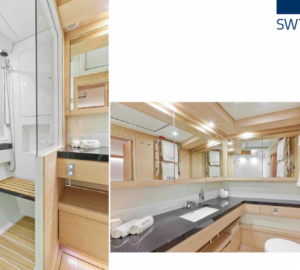 Hevea yacht by Southern Wind and interior by Nauta Yachts