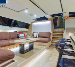 Hevea yacht with interior by Nauta Yachts