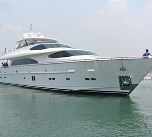 Horizon RP97 luxury motor yacht Summer Wind