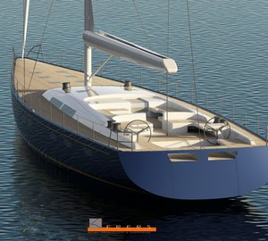 Hull 1012 superyacht - aft view