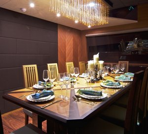 IAG 100 superyacht Electra - Dining-001