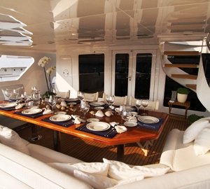 INSPIRATION - Aft Deck Dinning