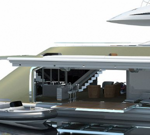 ISA 630 Motoryacht detail