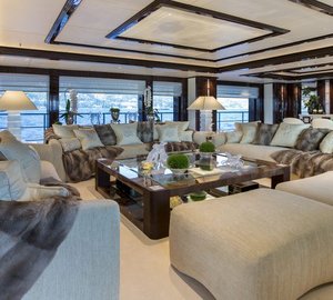 Illusion V superyacht - Saloon
