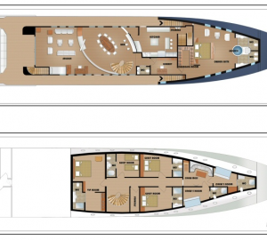 Imbros Maindeck and Lower deck