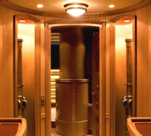 Interior details of the sailing yacht Marie - Image credit Tom Nitsch Image
