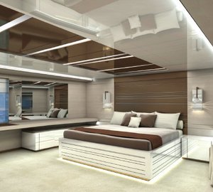 Interior of the Rodriquez 37 RPH Yacht