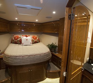 Jarrett Bay 77 luxury yacht Blank Check - Cabin