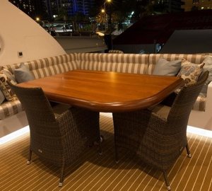 LA MANGUITA - Flybridge dining