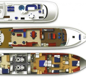 LADY VICTORIA Yacht - Layout