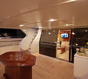 Lady Sofia - Aft Deck at Night